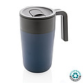 GRS Recycled PP and SS mug with handle