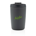 GRS Recycled PP tumbler with flip lid