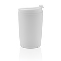 GRS Recycled PP tumbler with flip lid