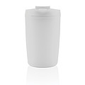 GRS Recycled PP tumbler with flip lid