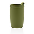 GRS Recycled PP tumbler with flip lid