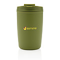 GRS Recycled PP tumbler with flip lid