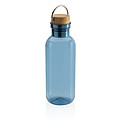 GRS RPET bottle with FSC bamboo lid and handle