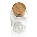 GRS RPET bottle with FSC bamboo lid