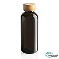 GRS RPET bottle with FSC bamboo lid