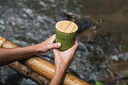 GRS RPP mug with FSC® bamboo lid