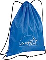 Gym bag made of polyester, blue