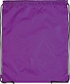 Gym bag made of polyester, purple
