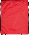 Gym bag made of polyester, red