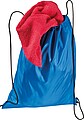 Gymbag made of recycled polyester, blue