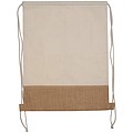 Gymbag with jute bottom