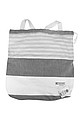 Hamam folding bag, 100% cotton prewashed LightGrey / Darkgrey
