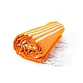 Hamam Sultan Towel, orange/white, 100 x 180cm