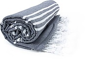 Hamam Sultan Towel, turquoise/white, 100 x 180cm