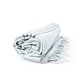 Hamam Sultan Towel, white/grey, 100 x 180m