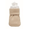 Hand warmer knitted polyester, beige