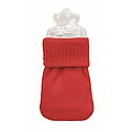 Hand warmer knitted polyester, red