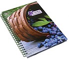Hard cover with spiral