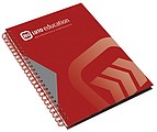 Hard cover with spiral