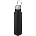 Harper 700 ml stainless steel water bottle with metal loop