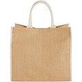 Harry coloured edge jute tote bag 25L