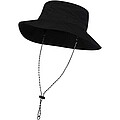 Hatch foldable sun hat, solid black