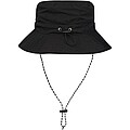 Hatch foldable sun hat, solid black