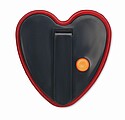 Heart shaped reflector red light