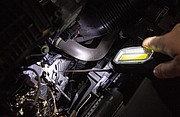 Heavy duty work light with COB