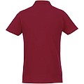 Helios short sleeve mens polo, burgundy, M