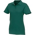 Helios short sleeve womens polo, dark green, XS