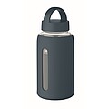 High borosilicate glass bottle, french navy