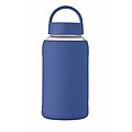 High borosilicate glass bottle, royal blue