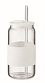 High borosilicate tumbler 550ml, white