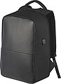 High-quality backpack with USB port, black