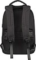 High-quality backpack with USB port, black