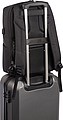 High-quality backpack with USB port, black
