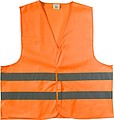 High visibility promotional safety jacket.Orange