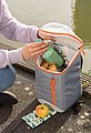 Hiking cooler backpack 10L,grey, grey