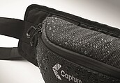 Hiking waist bag in water repellent