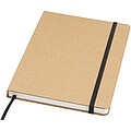 Holm A5 stone paper hard cover notebook with lined pages, beige