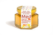Honey 125g hexagon, spring flower mixture