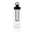 Honeycomb lockable leak proof infuser bottle, black