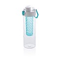 Honeycomb lockable leak proof infuser bottle, turquoise