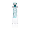 Honeycomb lockable leak proof infuser bottle, turquoise