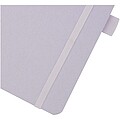 Honua A5 recycled paper notebook with recycled PET cover, lilac