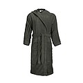 Hooded Bathrobe, anthracite, S/M