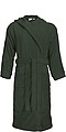 Hooded Bathrobe, dark green, S/M