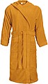 Hooded Bathrobe, honey yellow, S/M