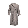 Hooded Bathrobe light brown, S/M